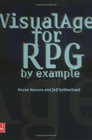 Cover of VisualAge for RPG by Example