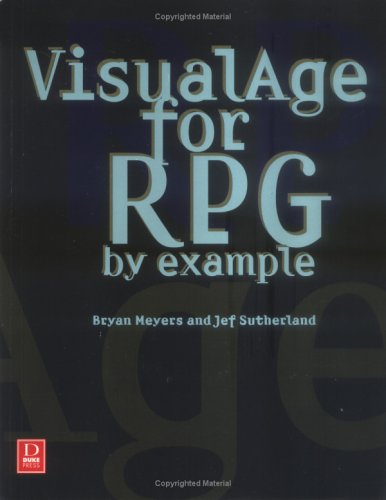 Book cover for VisualAge for RPG by Example