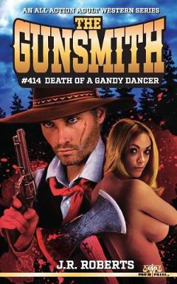 Book cover for The Gunsmith #414-Death of a Gandy Dancer
