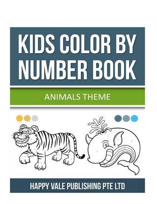 Book cover for Kids Color By Number Book Kids