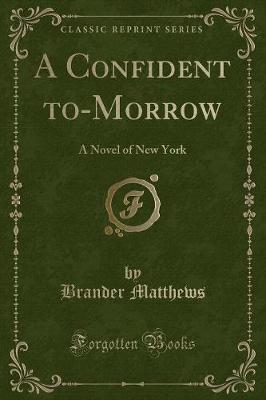 Book cover for A Confident To-Morrow