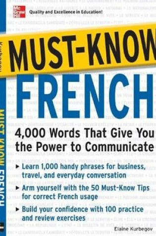 Cover of Must-Know French