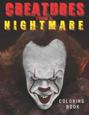 Book cover for Creatures from a Nightmare Coloring Book