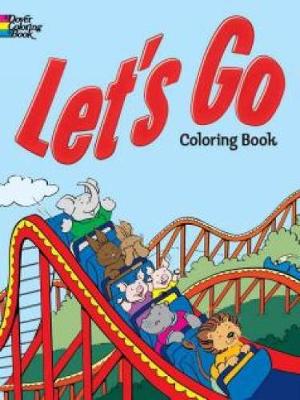 Book cover for Let's Go Coloring Book