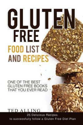 Book cover for Gluten Free Food List and Recipes