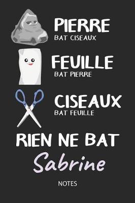 Book cover for Rien ne bat Sabrine - Notes