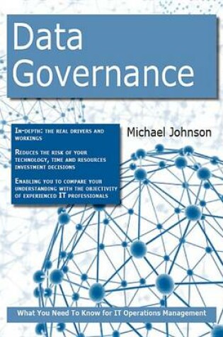 Cover of Data Governance: What You Need to Know for It Operations Management