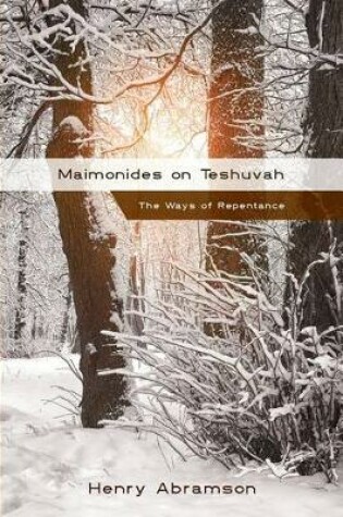 Cover of Maimonides on Teshuvah