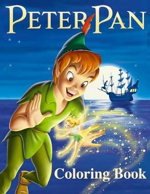 Book cover for Peter Pan Coloring Book