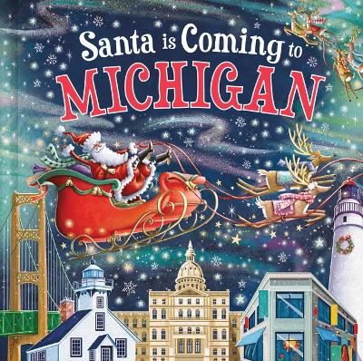 Book cover for Santa Is Coming to Michigan