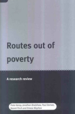 Cover of Routes Out of Poverty
