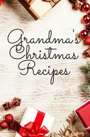 Cover of Grandma's Christmas Recipes