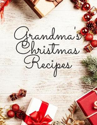 Book cover for Grandma's Christmas Recipes