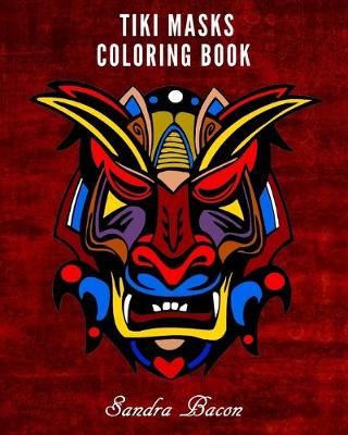 Book cover for Tiki Masks Coloring Book