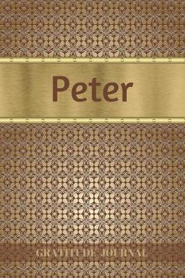 Book cover for Peter Gratitude Journal