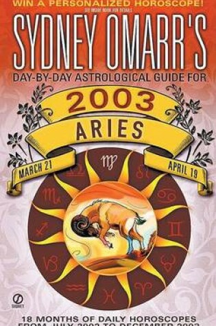 Cover of Sydney Omarr's Aries 2003