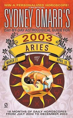 Book cover for Sydney Omarr's Aries 2003