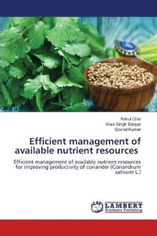 Cover of Efficient management of available nutrient resources