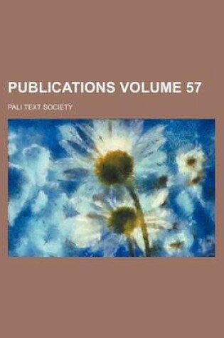 Cover of Publications Volume 57