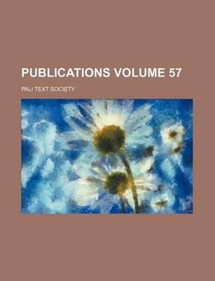 Book cover for Publications Volume 57