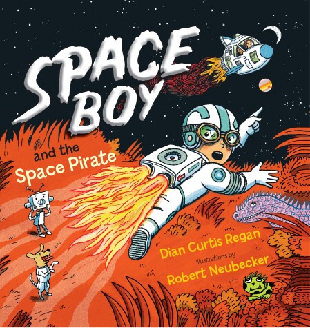 Book cover for Space Boy and the Space Pirate