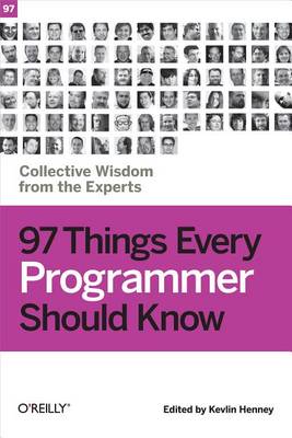 Book cover for 97 Things Every Programmer Should Know