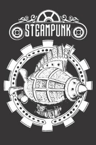 Cover of Notebook Steampunk Zeppelin