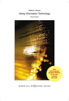 Book cover for Using Information Technology 11e (Int'l Ed)