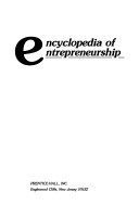 Book cover for Encyclopaedia of Entrepreneurship