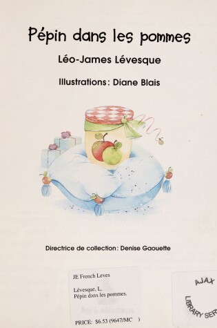 Cover of Pepin Dans Les Pommes 7ans