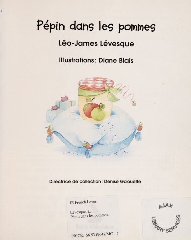 Cover of Pepin Dans Les Pommes 7ans