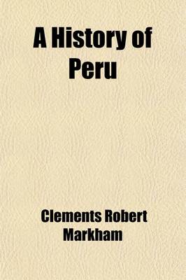 Book cover for A History of Peru