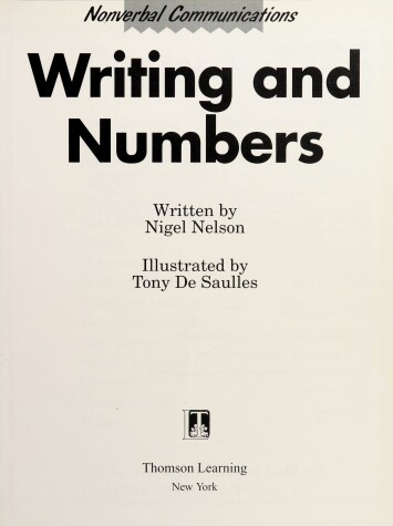 Cover of Writing and Numbers