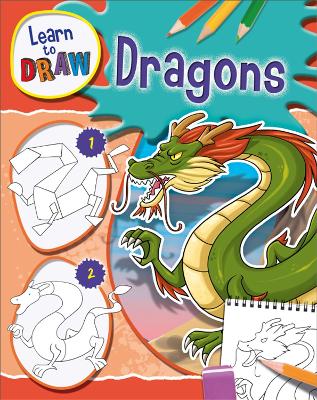 Book cover for Learn to Draw Dragons