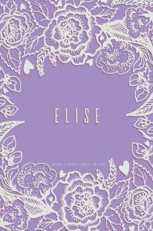 Cover of Elise - Lavender Purple Journal, Dot Grid