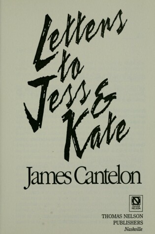 Cover of Letters to Jess and Kate