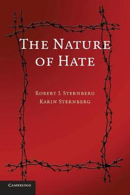 Book cover for The Nature of Hate