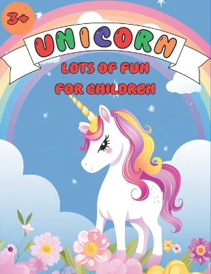 Book cover for Unicorn coloring page