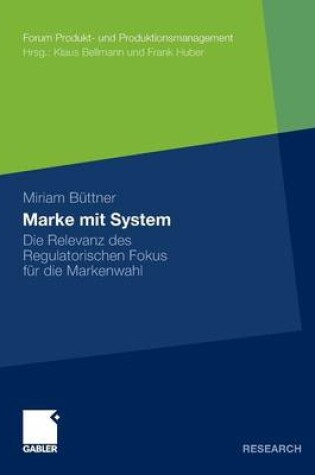 Cover of Marke mit System