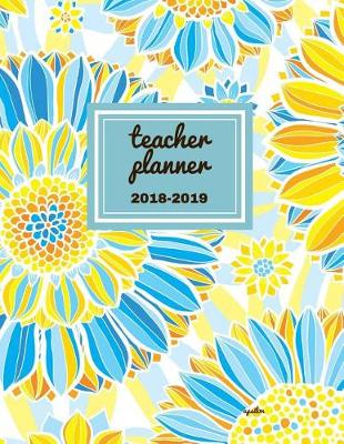 Book cover for Teacher Planner 2018 - 2019 Upsilon
