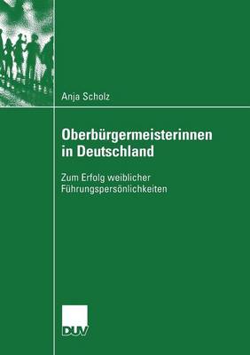 Book cover for Oberburgermeisterinnen in Deutschland