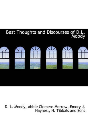 Book cover for Best Thoughts and Discourses of D.L. Moody