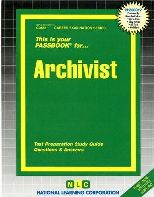 Book cover for Archivist