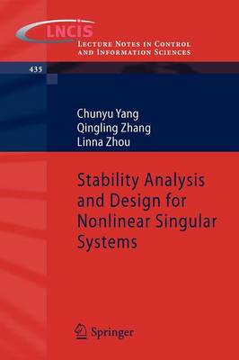 Cover of Stability Analysis and Design for Nonlinear Singular Systems