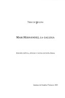 Book cover for Mari Hernandez, La Gallega