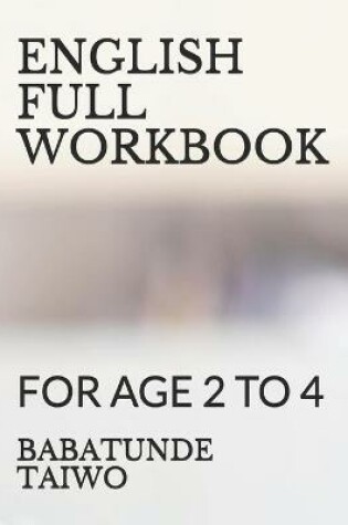 Cover of English Full Workbook