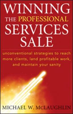 Book cover for Winning the Professional Services Sale