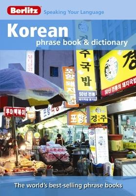 Book cover for Berlitz: Korean Phrase Book & Dictionary