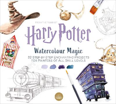 Book cover for Harry Potter Watercolour Magic