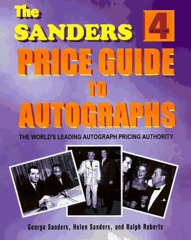 Cover of Sanders Price Guide to Autographs